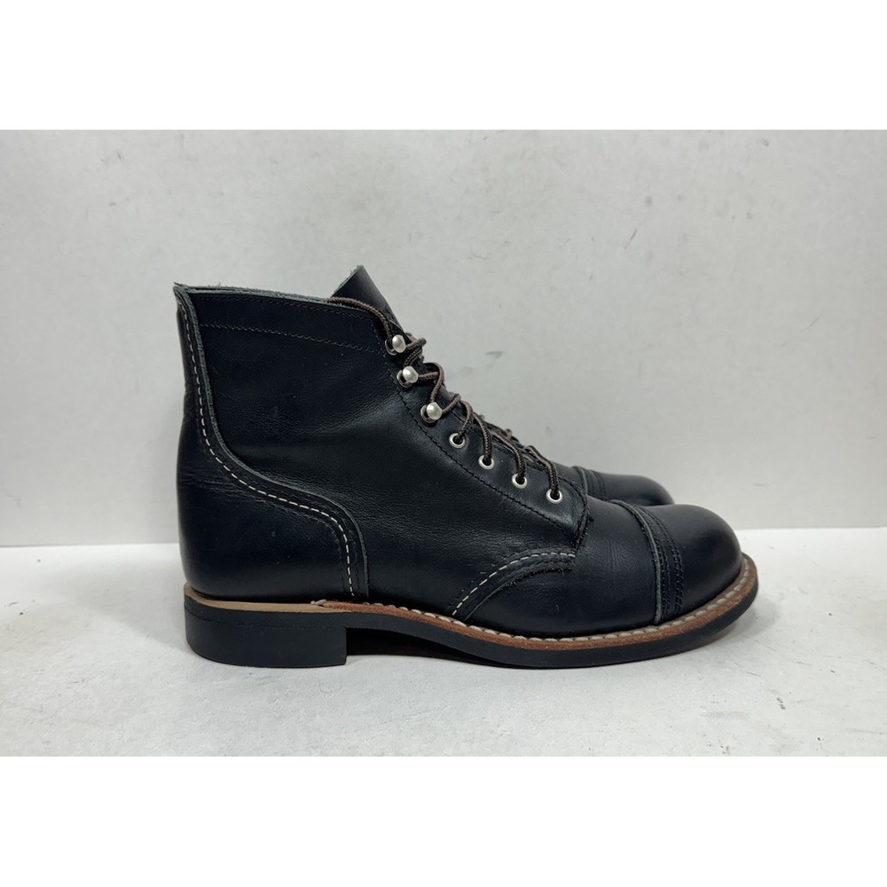 Red Wing Heritage 3366 Women's Size 8.5 B Iron Ranger Black Boundary Leather